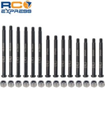 Hot Racing Traxxas Mini Maxx Steel Hinge-pin Set Mmx1568x01