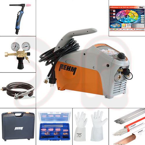 REHM WIG Schweißgerät TIGER 182 AC/DC ULTRA digital im SET 2 Schweißinverter TIG - Bild 1 von 1