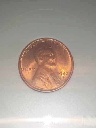 1945 S Lincoln Wheat Cent MS 67 RD -