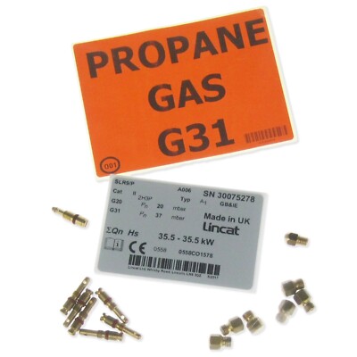 LINCAT GASUMBAUSATZ NATUR NAT ZU LPG PROPAN CKP31 OFENBEREICH OG7002