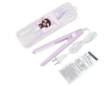 2 in 1 Hair Straightener Tourmaline Ceramic Smart Constant Temperature Mini H...
