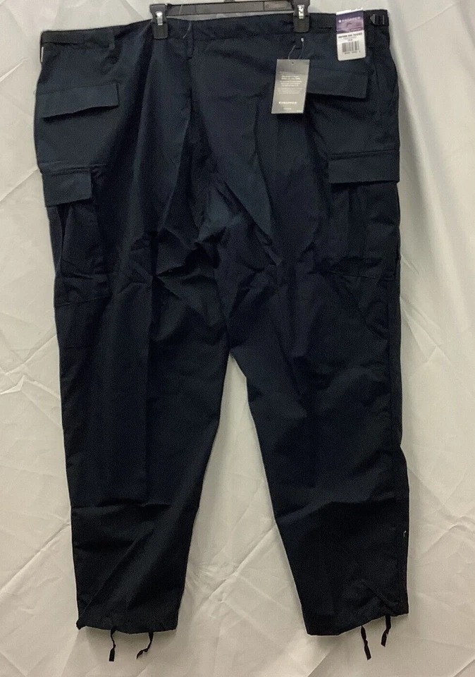 Calça Propper Masculina BDU Tática Azul Bolsos Ripstop Uniforme Tamanho 4XL - Imagem 3 de 4