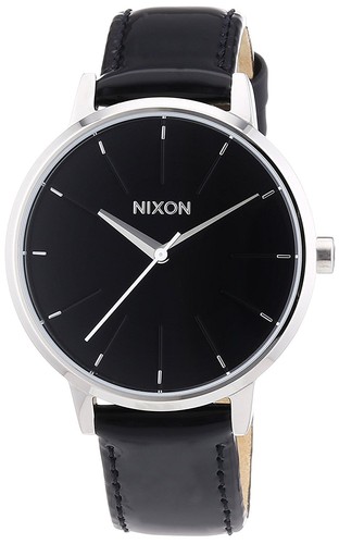 NIXON THE KENSINGTON Czarny SKÓRA A108-1392 Zegarek damski Sugerowana cena detaliczna 125 £ - Zdjęcie 1 z 5