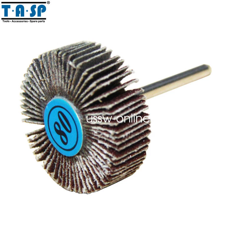 For Dremel Flap Wheel Sanding Disc 9PC 31.5x10x3.17mm Grit 80 - Image 4 of 4