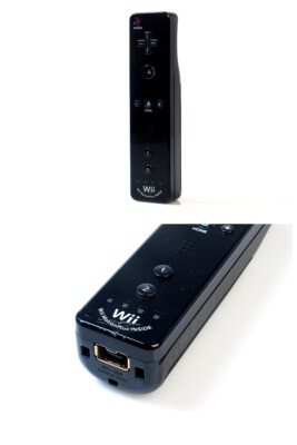ORIGINAL NINTENDO Wii REMOTE MOTION PLUS CONTROLLER (schwarz) #8