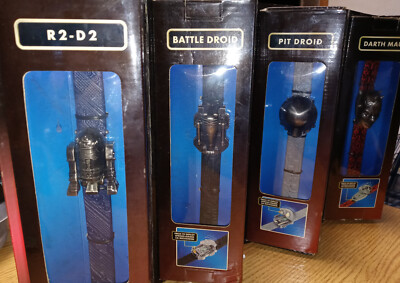 STAR WARS／DIE-CAST WATCH COLLECTION Star Wars 1999 Episode 1 Die-cast Watch Collection of 4