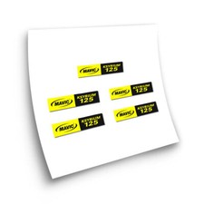 STAR SAM ® ADESIVI CERCHI STRADA Mavic Ksyrium 125 ADESIVI 22mm