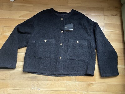 Massimo Dutti Boucle Jacket/blazer Size M