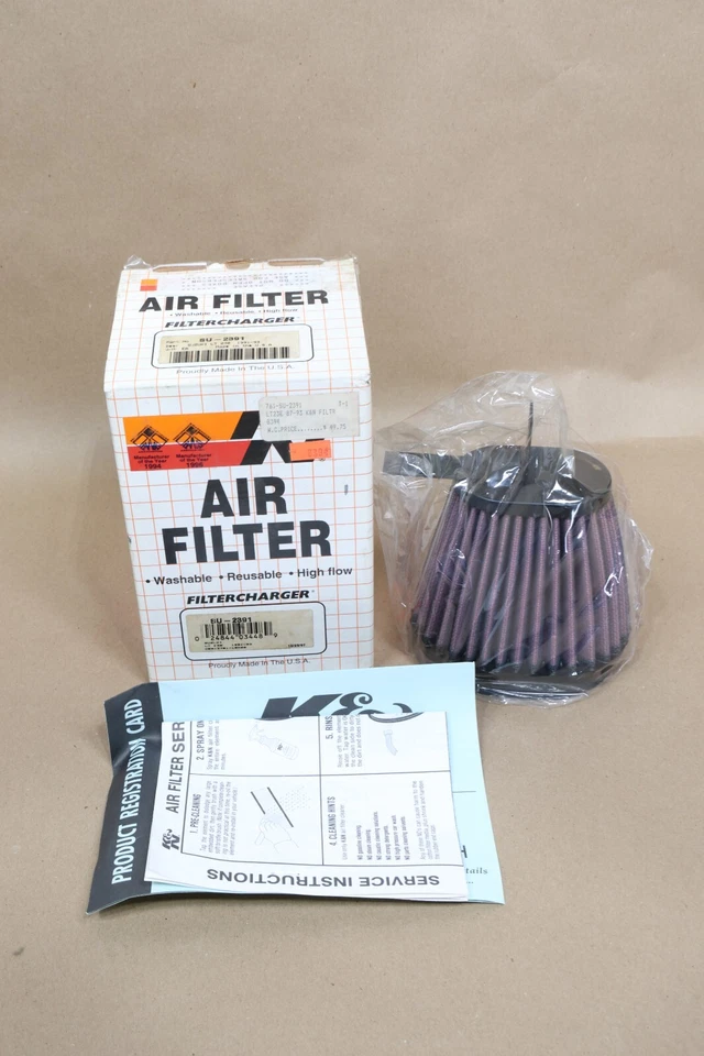 Filtro de aire K&N SU-2391 1987-1993 Suzuki LT230 LT230 Foto 3 de 3