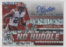 2021 Panini Mosaic Auto No Huddle Demetric Felton #ANH-DF Auto 0u8k