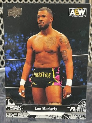 2023 Upper Deck AEW Lee Moriarty Wrestling Card #26 WWE ROH Tiger Style STP