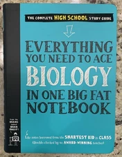 Everything You Need to Ace Biology, Workman Publishing (2021, Trade Paperback)