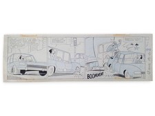ARTE ORIGINAL PATORUZU Dante Quinterno Dibujo Cómic p.5 Argentina 1961