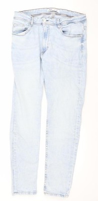 ZARA Damen blau helle Waschung Skinny Jeans Größe 8