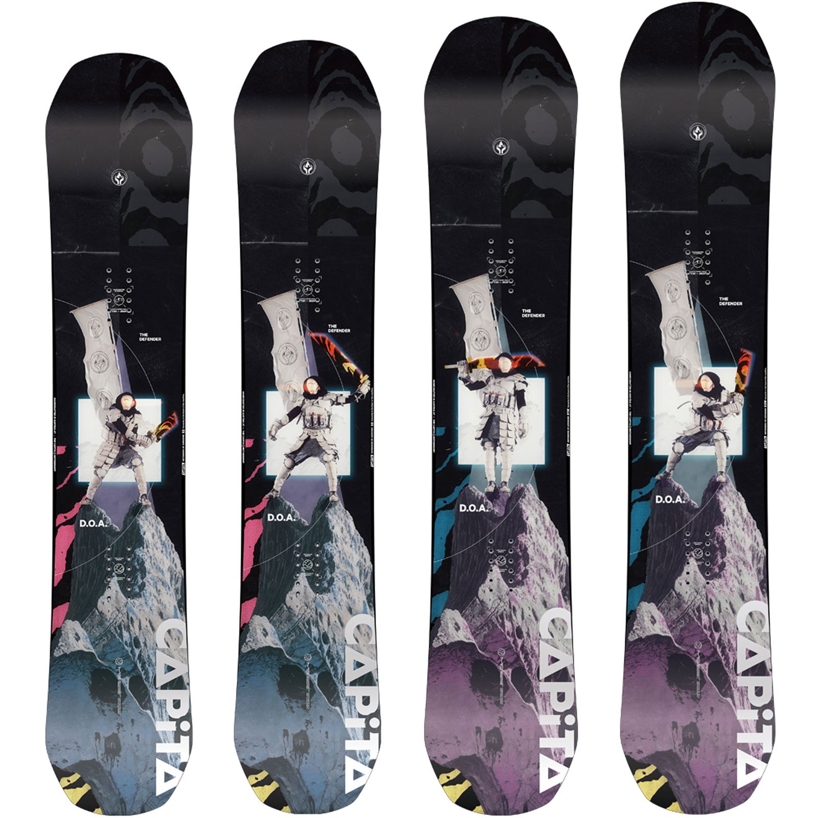 Capita Defenders of Awesome DOA Herren Snowboard All Mountain Twin 2026 NEU