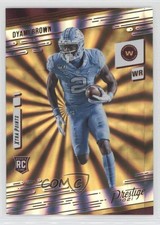2021 Panini Prestige Rookies Xtra Points Sunburst Dyami Brown #239 07sj