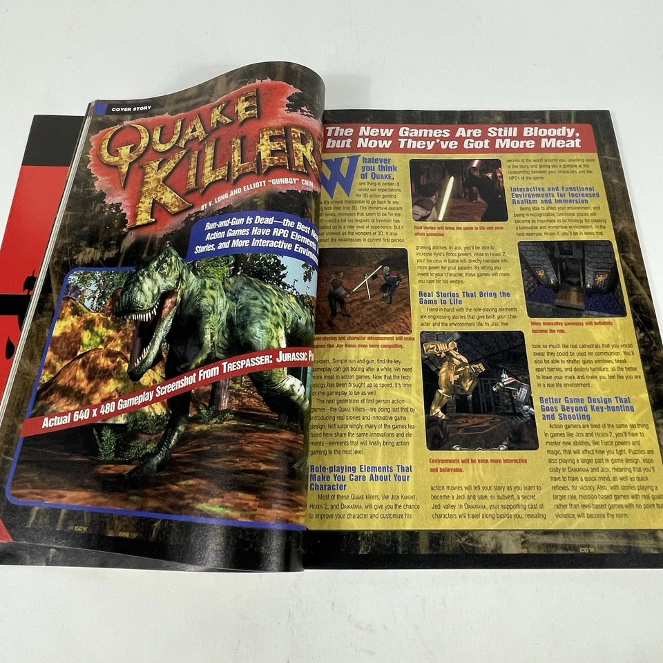 Computer Gaming World Magazine June 1997 issue 155 Quake Killers Cover - Image 4 of 4