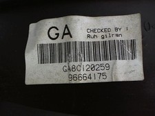 Compteur Chevrolet MATIZ