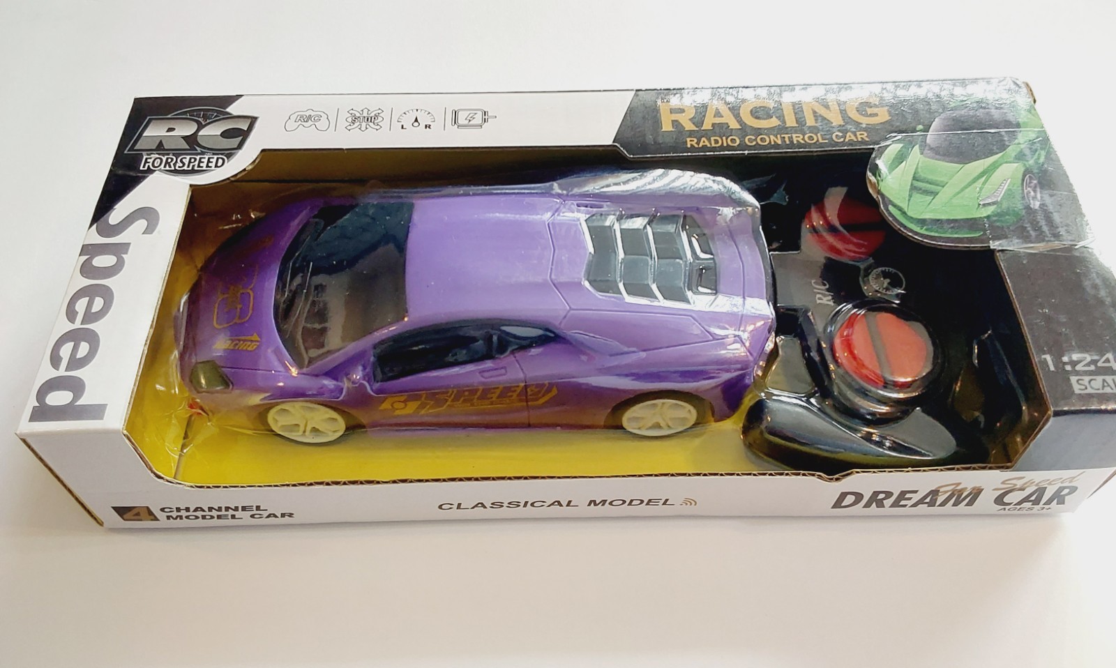 Purple 4 Channel Remote