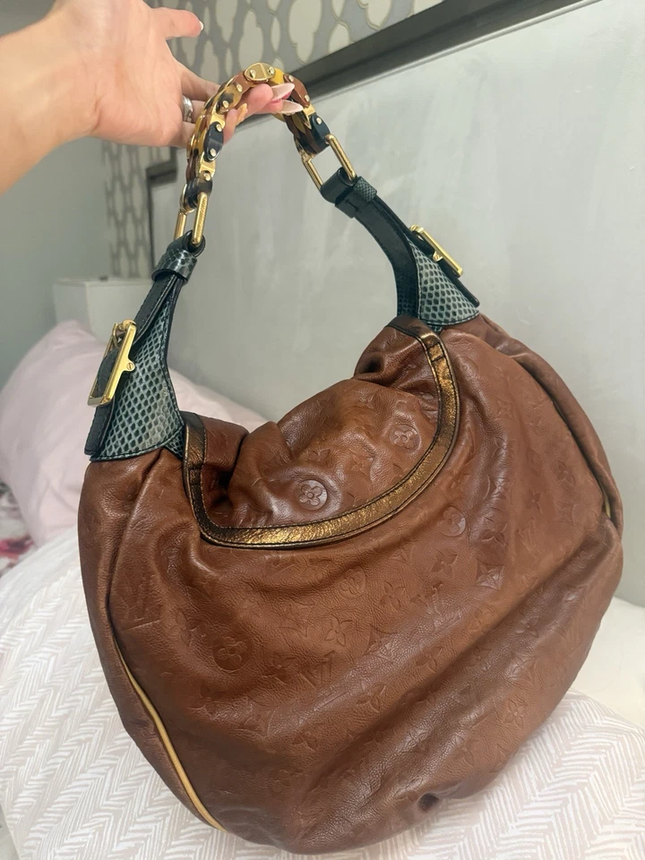 Louis Vuitton Kalahari GM Vintage Cuero Hobo Bolso de Hombro Cartera Bolso de Mano Foto 4 de 4