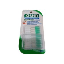 GUM Soft Picks Dental Picks - Pack of 40 New Unopened; Bonus Free 60 GUM Picks