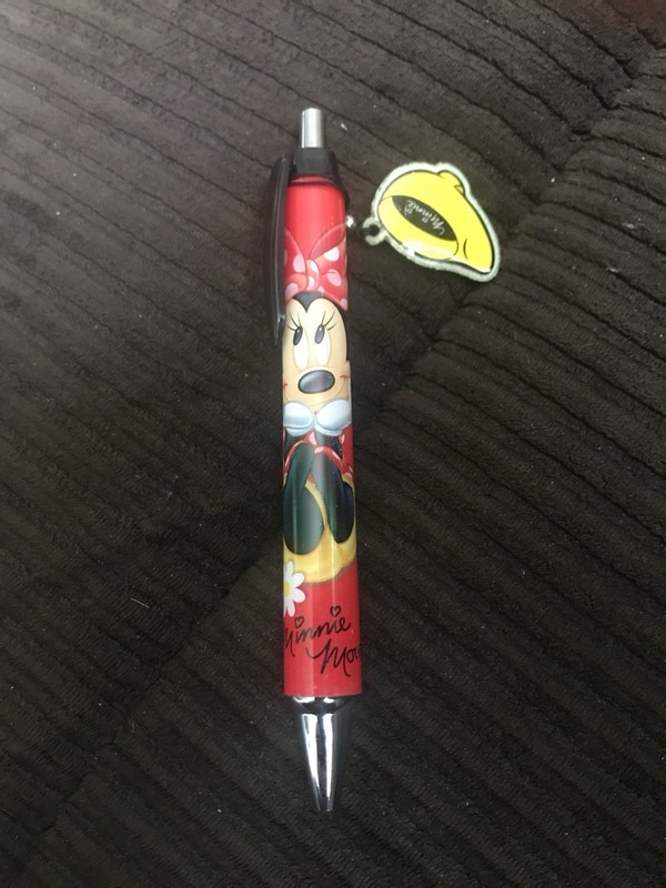 Minnie Mouse Pen With Plastic High heel