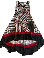 New Directions Ladies Sleeveless Dress Size S NWT Geometric Pattern Career