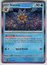 Starmie 121/165 Holofoil SV: Scarlet & Violet 151 NM EN Pokemon