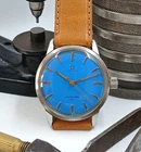 OMEGA SEAMASTER 30 - REF 135.007 - TIFFANY BLUE DIAL - CAL 286 - 1963 -SERVICED