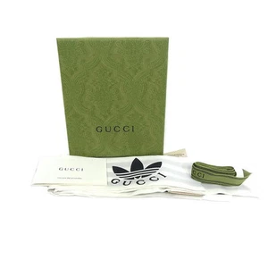 GUCCI Authentique écharpe nœud col Adidas Collaboration taille 83 cm marque luxe