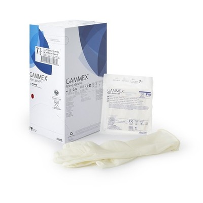 Gammex  Non-Latex PI Polyisoprene Surgical Glove, Size 7.5, White