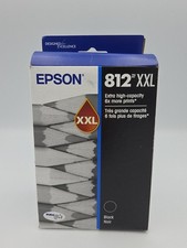 Genuine Epson 812XXL Extra High Capacity Black Ink Cartridge - Damaged Box 2028