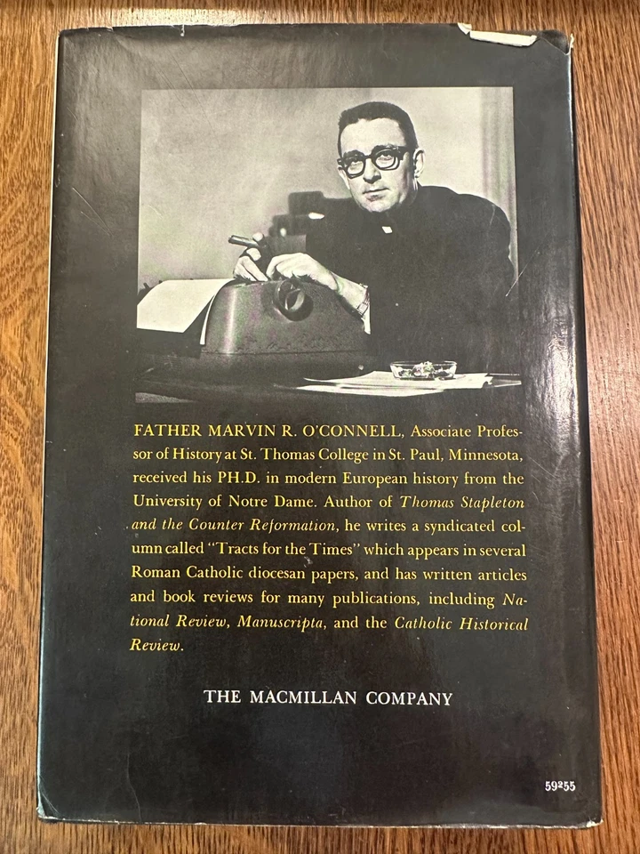 The Oxford Conspirators by Marvin R. O'Connell 1969 HC/DJ ANGLICAN CATHOLICISM Foto 2 de 4