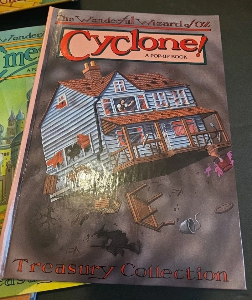 The Wonderful Wizard Of Oz Set 4 Pop Up Books Treasury Collection 1991 Box Set  - Image 4 of 4