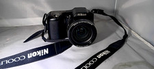 Nikon Coolpix L-100 Carry Strap, 15x Optical Zoom/Wide, 10 Megapixels, Black