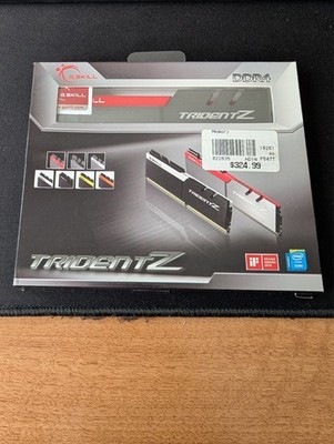 G.SKILL TridentZ 16GB (2x8GB) 3600 MHz *B-Die 15-15-15-35 DDR4 F4-3600C15D-16GTZ