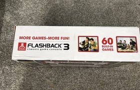 Atari Flashback 3 Classic Game Console Built in Games Retro Vintage OB Never Use