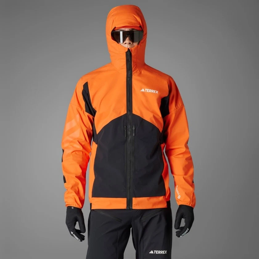 Adidas Terrex Techrock Softshell Orange Herren - M - (IW6580) Skijacke - Bild 2 von 4