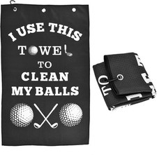 Golf Gifts for Men, Accessories Men Dad Husband, Black-clean My Ball