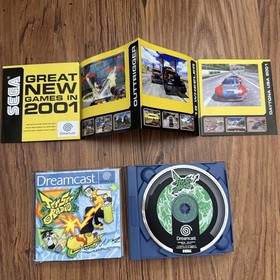SEGA Jet Set Radio Sega Dreamcast PAL 2000 Online Play Disc & Case MINT CombPost