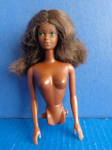 VINTAGE HEAD & TORSO TO DELUXE QUICK CURL CARA- BARBIE FAMILY MATTEL 1976