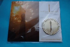 BT Tower 2015, 50th Anniversary Medallion, sealed pack, see images.