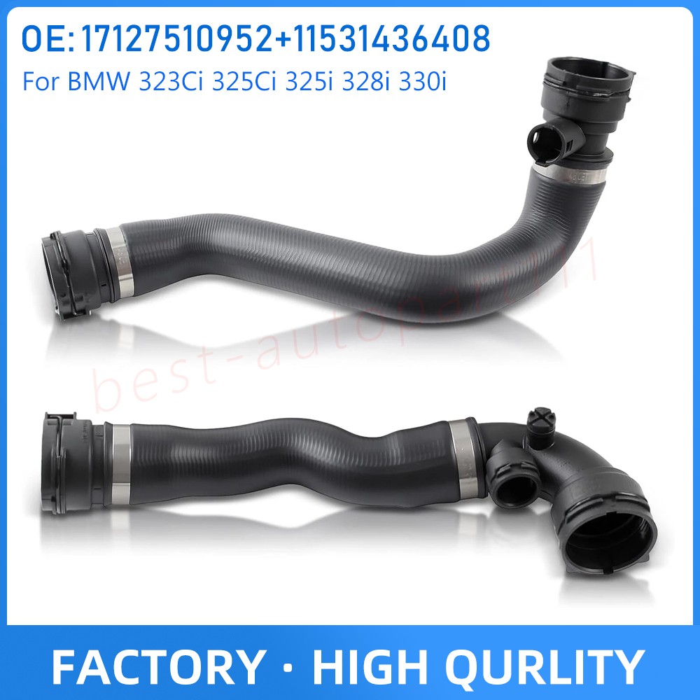 Pair Upper & Lower Radiator Coolant Hoses for BMW 323Ci 325Ci 325i 328i 330i