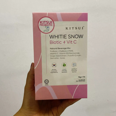 kitsui glutathione 2x Whitie Snow Biotic Skin Radiance & Hydration Support 17 Sachets x 15g PLIX Skin Glow Glutathione Select Size:16 oz nootropic-research