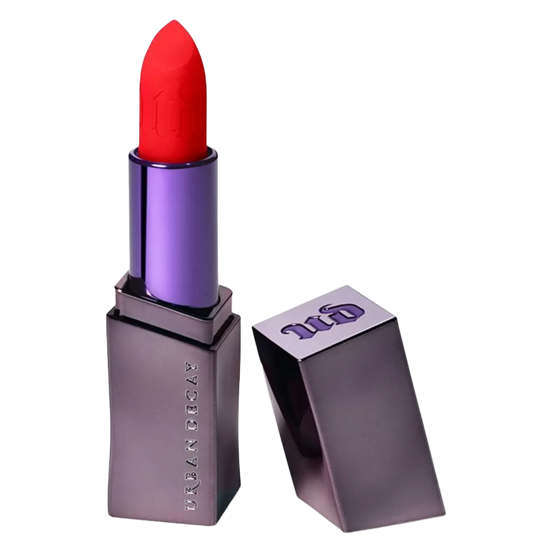 Urban Decay Red Lipstick Vice High Impact Longwear Vegan Bullet Elote Matte