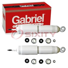 2 pc Gabriel Front Shock Absorbers for 1998-2004 Nissan Frontier Spring me