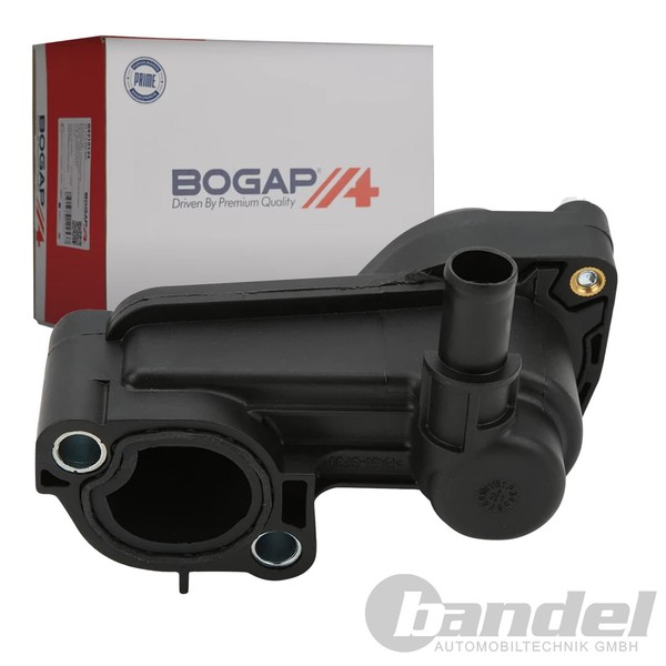 Bogap ThermostatgehÄUse MIT Dichtringen Passend FüR Ford C-MAX Cougar Courier-image