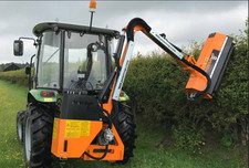 Tractor PTO flail mower hedge cutter - sickle bar remote