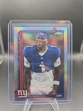 2025 Topps Chrome Malik Nabers Image Variation Refractor!!!!!🔥🔥🔥🔥