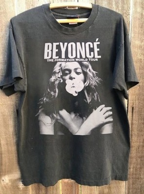 Beyonce The Formation World Tour 2016 Concert T-Shirt Charcoal tee NH25947